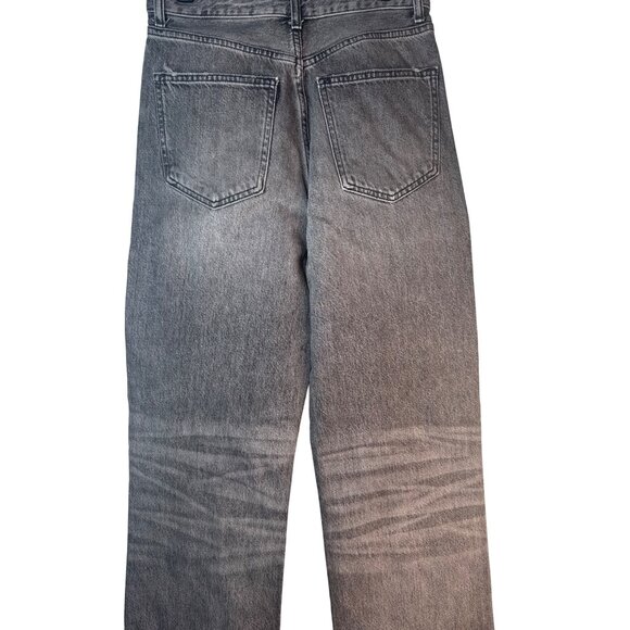 2/$30 ZARA Size 6 Grey High Rise Denim Jeans - Picture 9 of 15